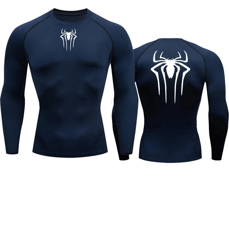 LONG-SLEEVE COMPRESSION SHIRT (SPIDER-MAN)