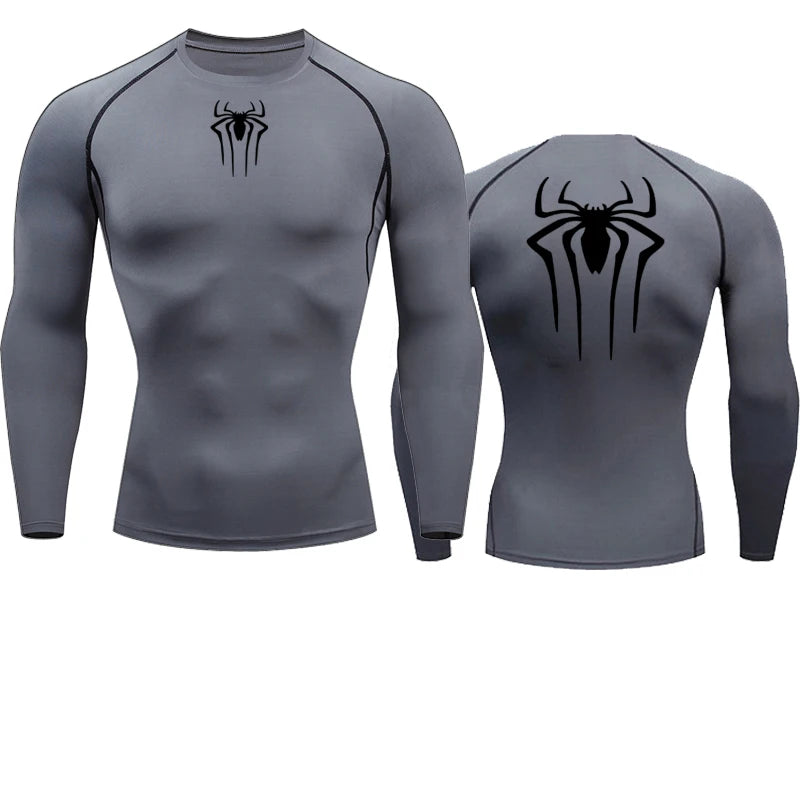 LONG-SLEEVE COMPRESSION SHIRT (SPIDER-MAN)