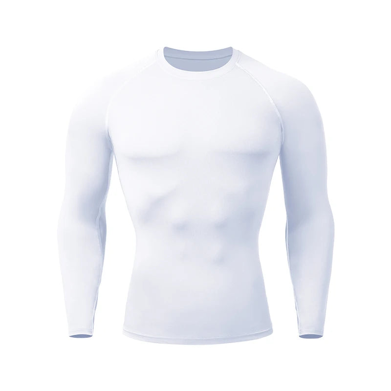 LONG SLEEVE COMPRESSION SHIRT (NO DESINGS)